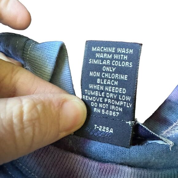 The Limited America Clothing Store Vintage Women's T-Shirt 14 L Ice Dyed Tie Dye - Picture 7 of 11